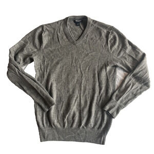 Bonobos Women's Standard Fit Extra Fine Merino Wool Sweater Size SL V-Neck